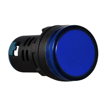 Сигнальная арматура АСКО-УКРЕМ AD22DS 220В, синяя, A0140030152