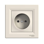 Розетка Schneider Electric ASFORA, крем, EPH3000123