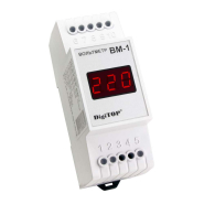 Вольтметр цифровой перем. тока DigiTOP ВМ-1, 100-400В, на дин-рейку