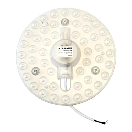 Модуль светодиодный на магните ULTRALIGHT МКС45, 45Вт, 4500Lm, 5000К, 180°, D 250мм, IP 20 - 1