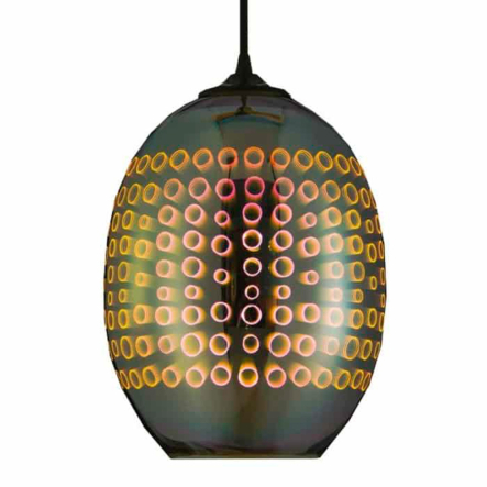 Підвіс скло 3D ефект 6 RADIAN HOROZ Electric 021-007-0002-010 - 1