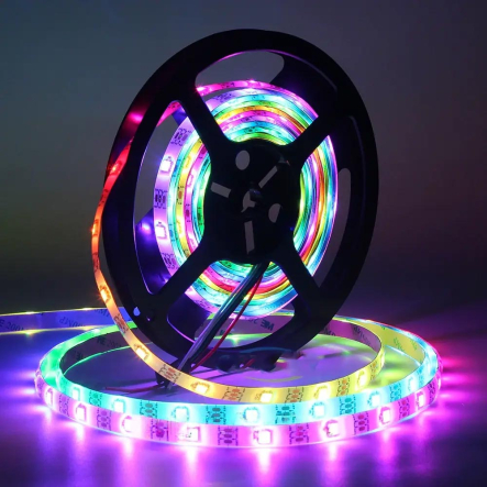 Лента LED RGB Комплект - 5 м 5050 с блоком и пультом управления