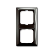 Рамка двойная серый ентре