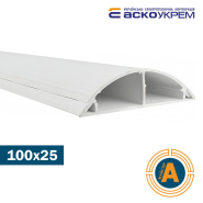 Короб підлоговий з клейовим шаром 100х25/1000мм, АСКО-УКРЕМ, A0070030020