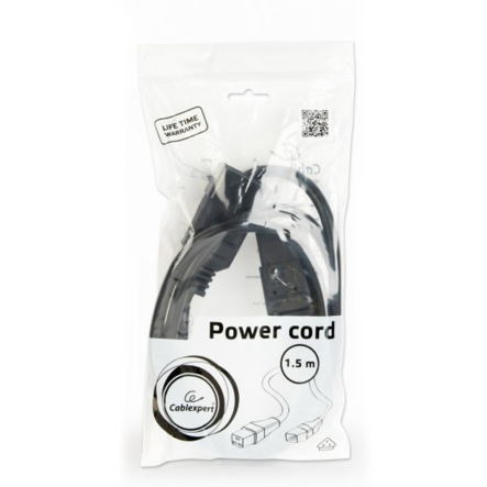 Кабель силовой Cablexpert PC-189-C19, C19-С20 длина 1.5 м, 3*1.5 мм кв.