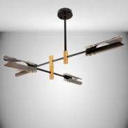 Люстра LEVISTELLA 761V1012-4 BK