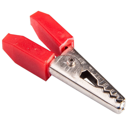 Зажим электрический ЗКС-3 (30мм) красный TAKEL - 1