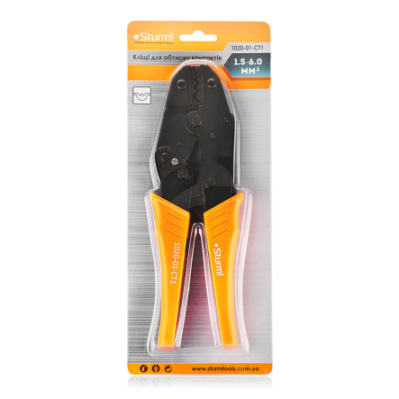 Клещи для обжима контактов Sturm 1020-01-CT1
