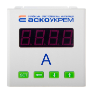 Амперметр цифровий АСКО-УКРЕМ ЦА-8, 5А АС 80х80, A0190010124