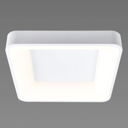 Люстра LED Sirius GLD-23413 WT, 64W, ⌀400, квадрат, белая