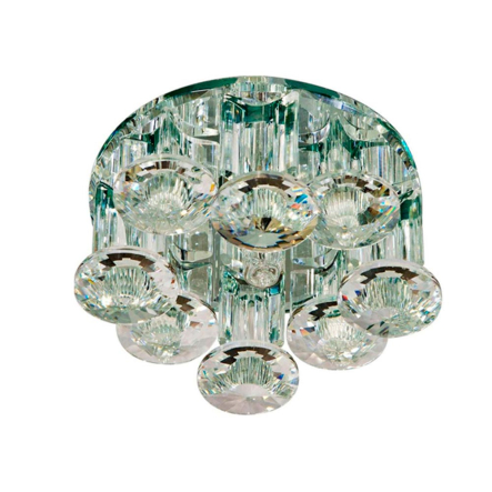 Светильник точечный Feron 1527, G4, LED подсветка 2.5W, 4000K, 35W, прозрачный - 1