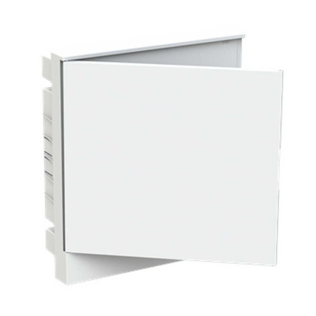 Щит распределительный ABB BASIC E, 1SZR004002A1107, 24 модуля встраиваемый, IP40, с клеммами, (белая дверца)