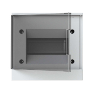 Щит распределительный ABB BASIC E, 1SZR004002A1202, 6 модулей встраиваемый, IP41 (прозрачная дверца)