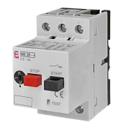 Автоматичний вимикач захисту двигуна ETIMAT MS25-4, 3P, 2.5-4.0A 10кА MS, 4600080
