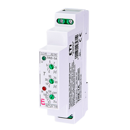 Реле часу ETI CTRE-1A затримка на вкл., 2470027 - 1