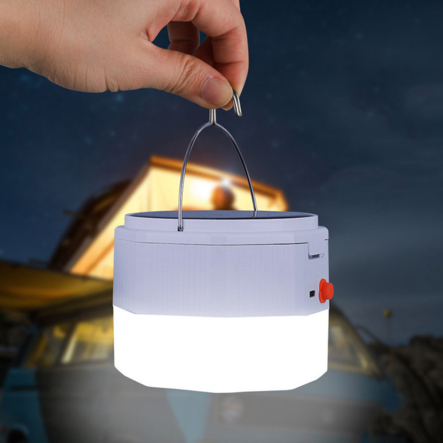 Фонарь аккумуляторный 40Вт, 1200mAh, 500Lm, Type-C, 5500K, solar pantl V-Watt LIV, 110х90, c крюком