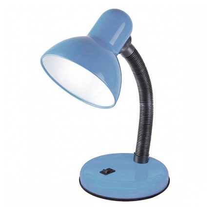 Настольная лампа Lemanso LMN094, 20W, E27, с выключателем, синяя - 1