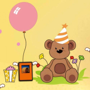 Наклейка на стіну Feron NL81, 5 фоторамок