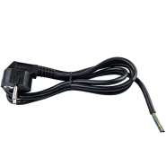 Шнур питания VIOLUX 920643, 16 А, AC 230 В, 2 м, 3*1 кв.мм., с вилкой, с заземлением, черный