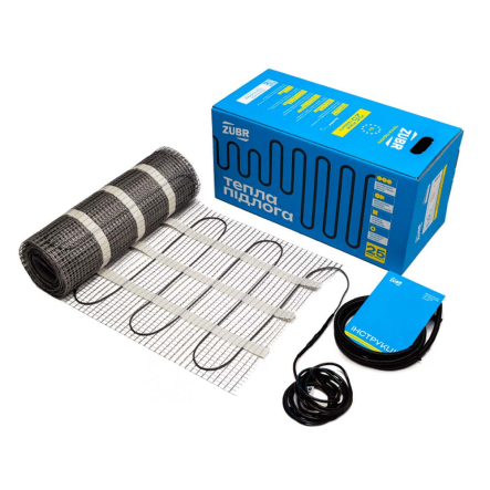 Тепла підлога мат ZUBR DC Mat 160 / 1,5 кв.м. 240Вт - 1