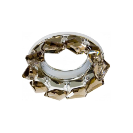 Світильник точковий Feron CD4127, MR16, GU5.3, 12/220 В, 50 Вт, сірий/хром - 1