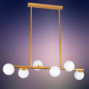 Люстра LEVISTELLA 761J2023-6 BRONZE+WH