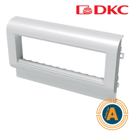 Рамка PDA-3DN 80 WO, на 6 модулей 50х45, VIVA, ДКС, 10343 - 1