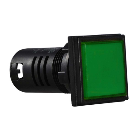 Сигнальная арматура АСКО-УКРЕМ AD22-22F АС 220В, зеленая, A0140030156