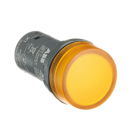 Сигнальна арматура ABB CL-502Y 24V AC, жовтий, 1SFA619402R5023 - 1