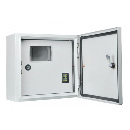 Щит учёта металлический АСКО-Укрем, 300x360x151, IP54, навесной, серия UBox, A0260030007