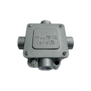 Коробка монтажная металлическая Р21/4, ІР 44, 380 В, 5*10 ЕNEXT