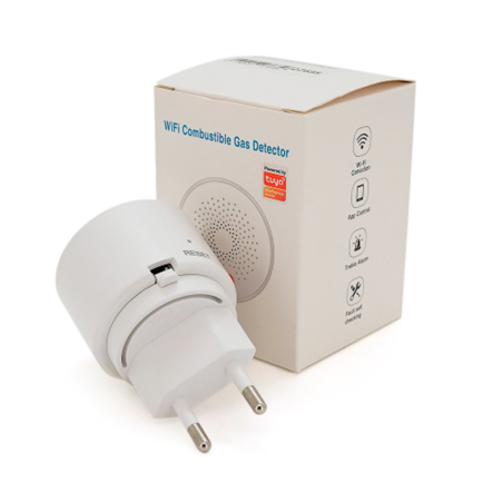 Автономный WiFi датчик утечки газа с сиреной YOSO Dgas WIFI-00 TUYA питание 220V