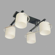 Люстра SIRIUS Ю 2420B/4 BK+CR