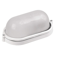 Світильник TNSy НПП1401-60W-E27-IP65, овал, білий, TNSy5000574