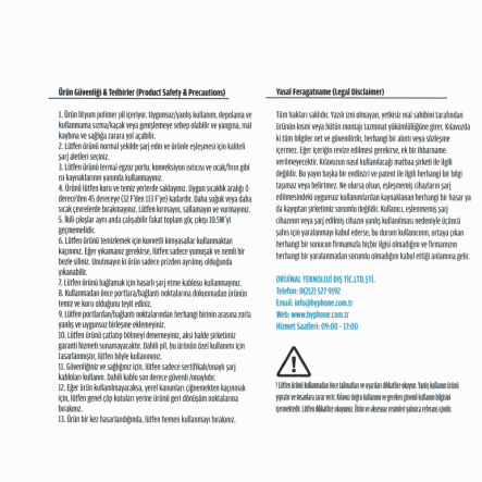 Повербанк (УМБ) BIX PB10-QPD, 10000 мАг, 18 Вт, 37 Вт*ч, MicroUSB + Type-C, USB A +Type-C, PD, чорний - 7