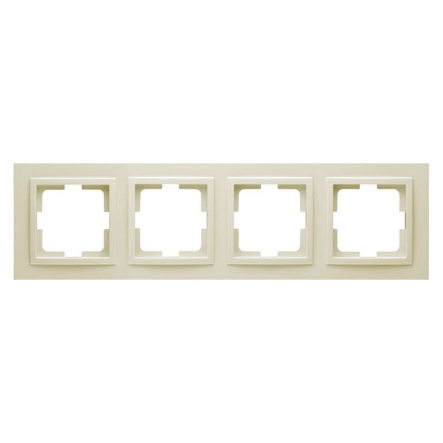 Рамка 4-а, Mono Electric, DESPINA, крем, 102-170000-163 - 1