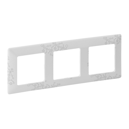 Рамка 3-я Legrand Valena Life, 754123, Ел Грей - 1