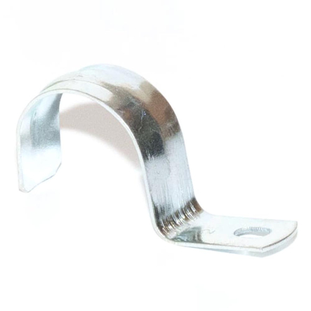 Cкоба металлическая TAKEL, 503376, однолапковая, d-25 мм - 1