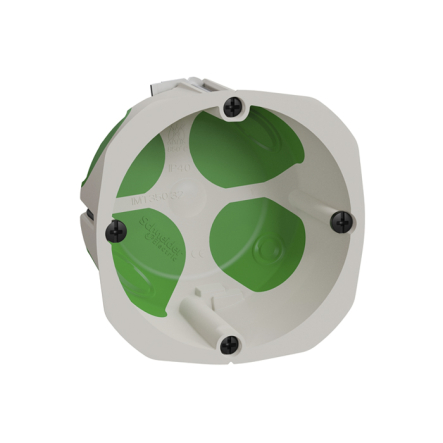 Коробка монтажная установочная Multifix Air 67х47 г/к для деревяных домов/негорючая IMT35032 Schneider Electric - 1
