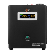 ДБЖ з правильною синусоїдою 12V Logic Power LPY-W-PSW-800VA+ (560Вт) 5A/15A