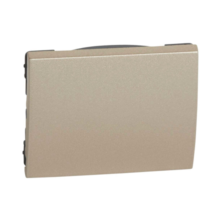 Лицевая панель для выключателя Legrand Galea Life, 771410, титан - 1