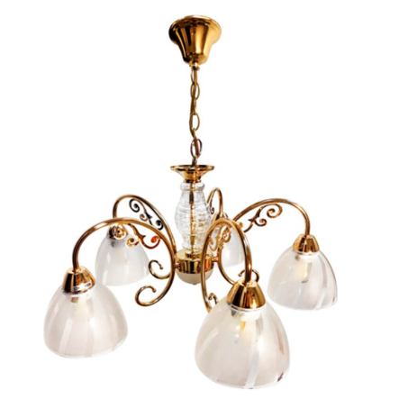 Люстра ARTTOK MD 4615/5P FG+WT