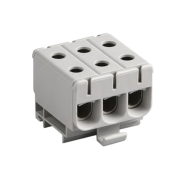 Клемма 3-полюсная Al 6-50мм2/Cu2.5-50мм2 серая ENSTO KE61.03