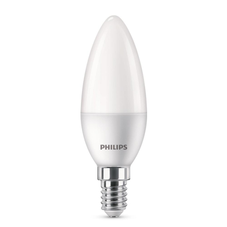 Лампа LED Philips 7 Вт, 4000K, E14, 220 В, C37 - 1