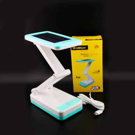 Настольная лампа LEDium TAL-4101, аккумуляторная LED, USB, 4W, 1200mAh, С17134