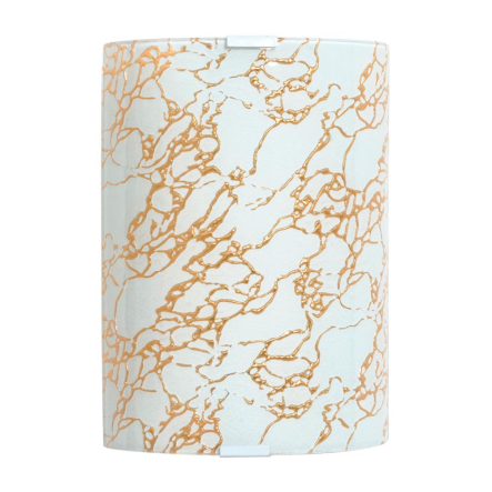 Светильник настенно-потолочный ДеКоРа, Модерн, Е27, 1х60W, 250x190 мм, золото, 44234 - 1