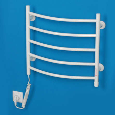 Полотенцесушитель электрический Овал левый 90вт 485*530*145 - 1