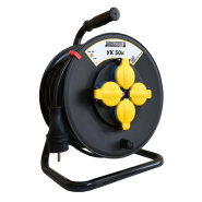 Котушка Techno Systems УК50, 4 гн із заземленням та термозахистом 3x1.5 мм, 50м, TNSy5506265