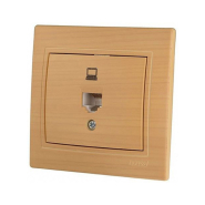 Розетка комп'ютерна Lezard MIRA Клен, 701-4747-139