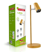 Настільна лампа EUROLAMP SMART 8W 5000K dimmable wooden, LED-TLD-8W(wooden)